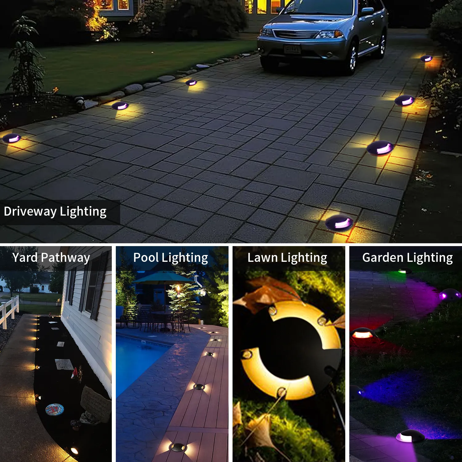 in ground well lights led